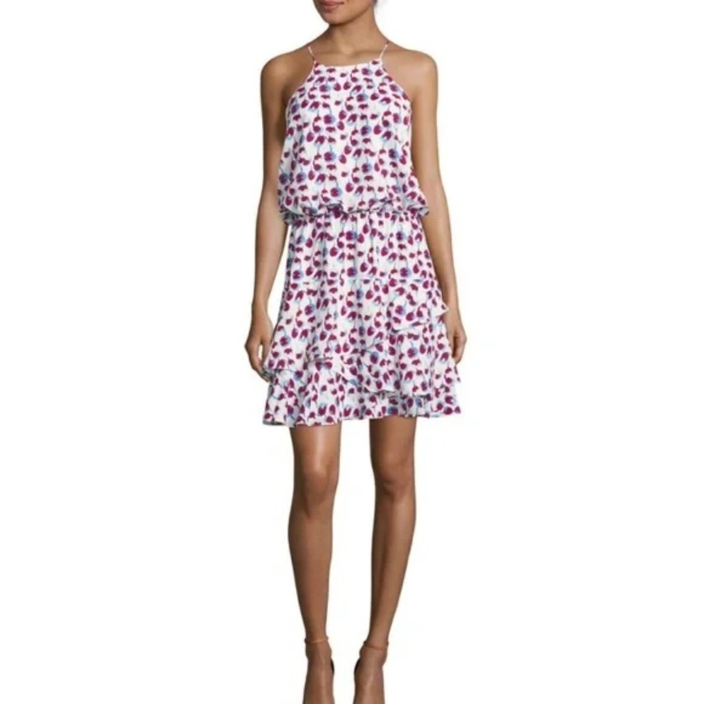 Cooper & Ella Cherry Print Mini Dress